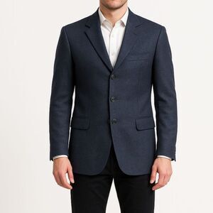 Reiss Mens grey 027 Whitestone 3 button blazer Size 36 wool blend career office